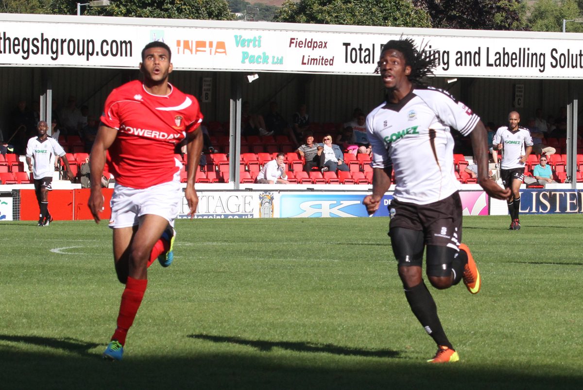 STRIKERS SEE OFF ERITH