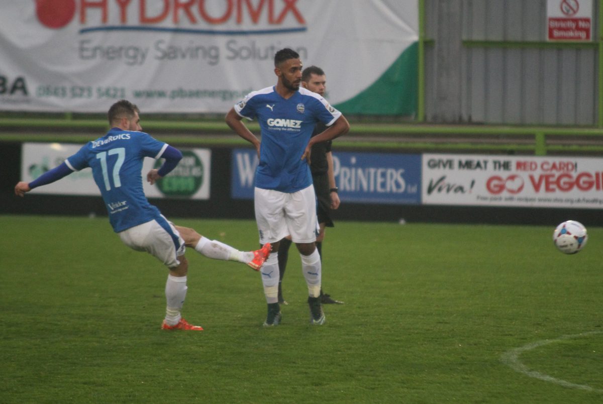 WHITES LOSE LATE ON