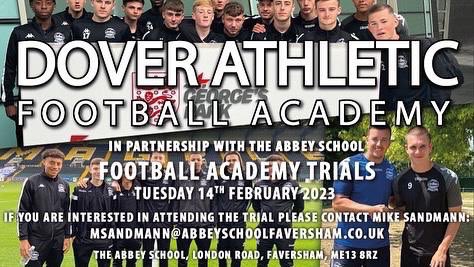 COME AND JOIN OUR ACADEMY