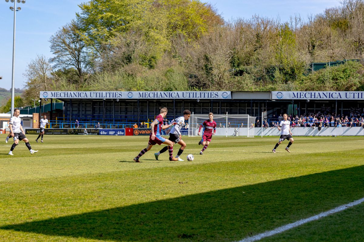 DOVER ATHLETIC 0 WEYMOUTH 2