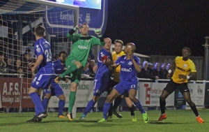 2018-03-27 EastleighA 19 goalmouth
