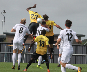 2018-08-18 AFCFyldeA 05 Gomis