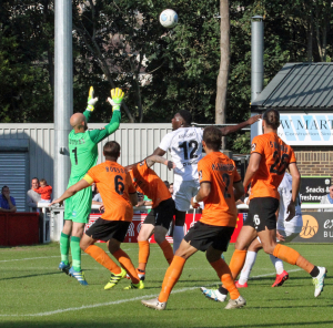 2018-09-01 BarnetH 46 goalmouth