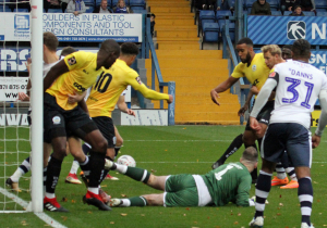 2018-11-10 BuryA (FAC) 06 goalmouth