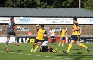 2019-08-26 WokingH 19 goalmouth