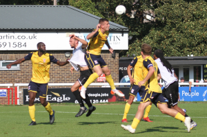 2019-08-26 WokingH 21 goalmouth