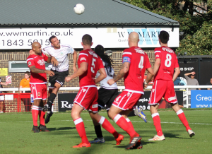 2019-09-14 ChorleyH 30 goalmouth