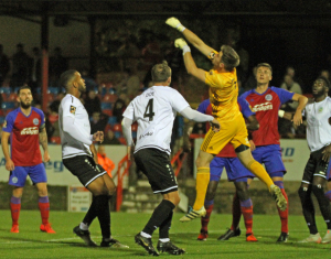 2019-10-08 AldershotA 17 goalmouth