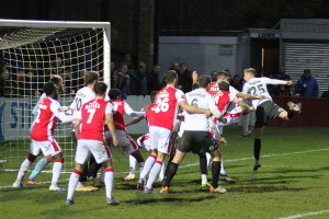 2021-12-04 WrexhamH 20 goalmouth