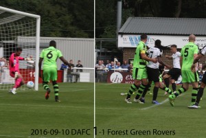 2016-09-10 DAFC 1-1 Forest Green