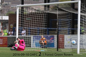 2016-09-10 DAFC 2-1 Forest Green