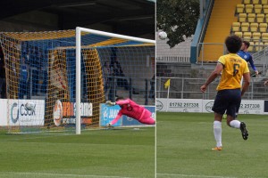 2017-10-07 TorquayA 04 Lewis goal