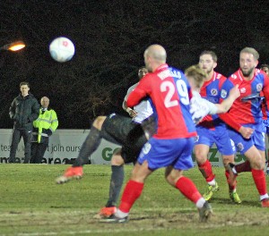 2018-02-20 DagenhamH 15 Pinnock goal